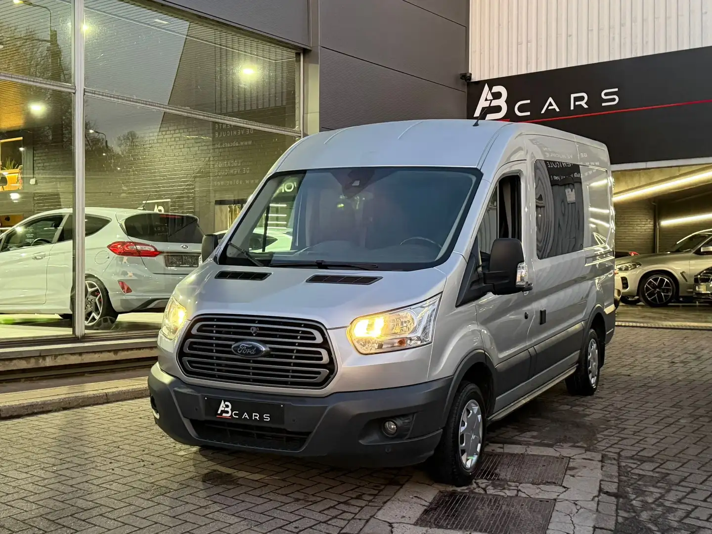 Ford Transit 2.2 TDCi L2H3 * GARANTIE 12 MOIS * 7 PLACES * Grijs - 1