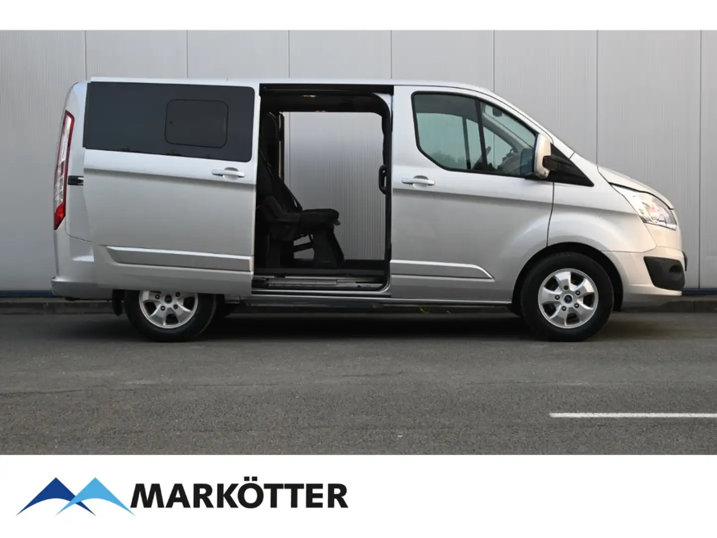 Ford Tourneo Custom 310 L1 Titanium 8-Sitze/Kamera Silber - 1