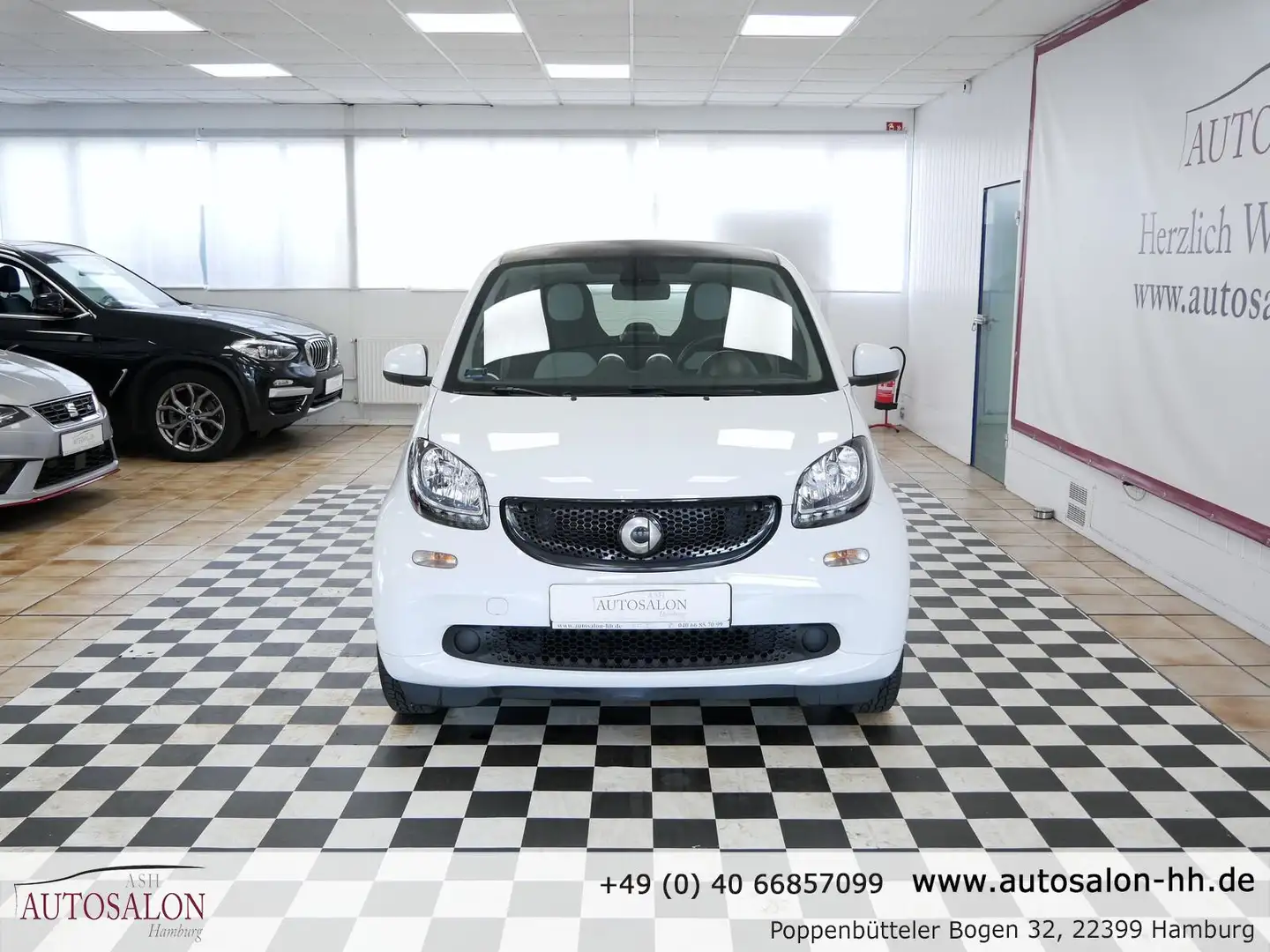 smart forTwo Passion*3Vorb*Servicegep*PDC H*Sitzheizung*MFL* Schwarz - 2