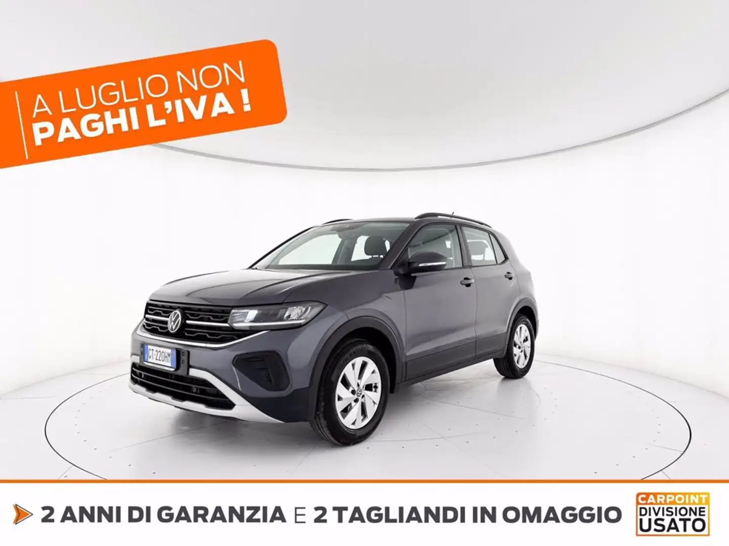 Volkswagen T-Cross 1.0 tsi life 95cv Grigio - 1