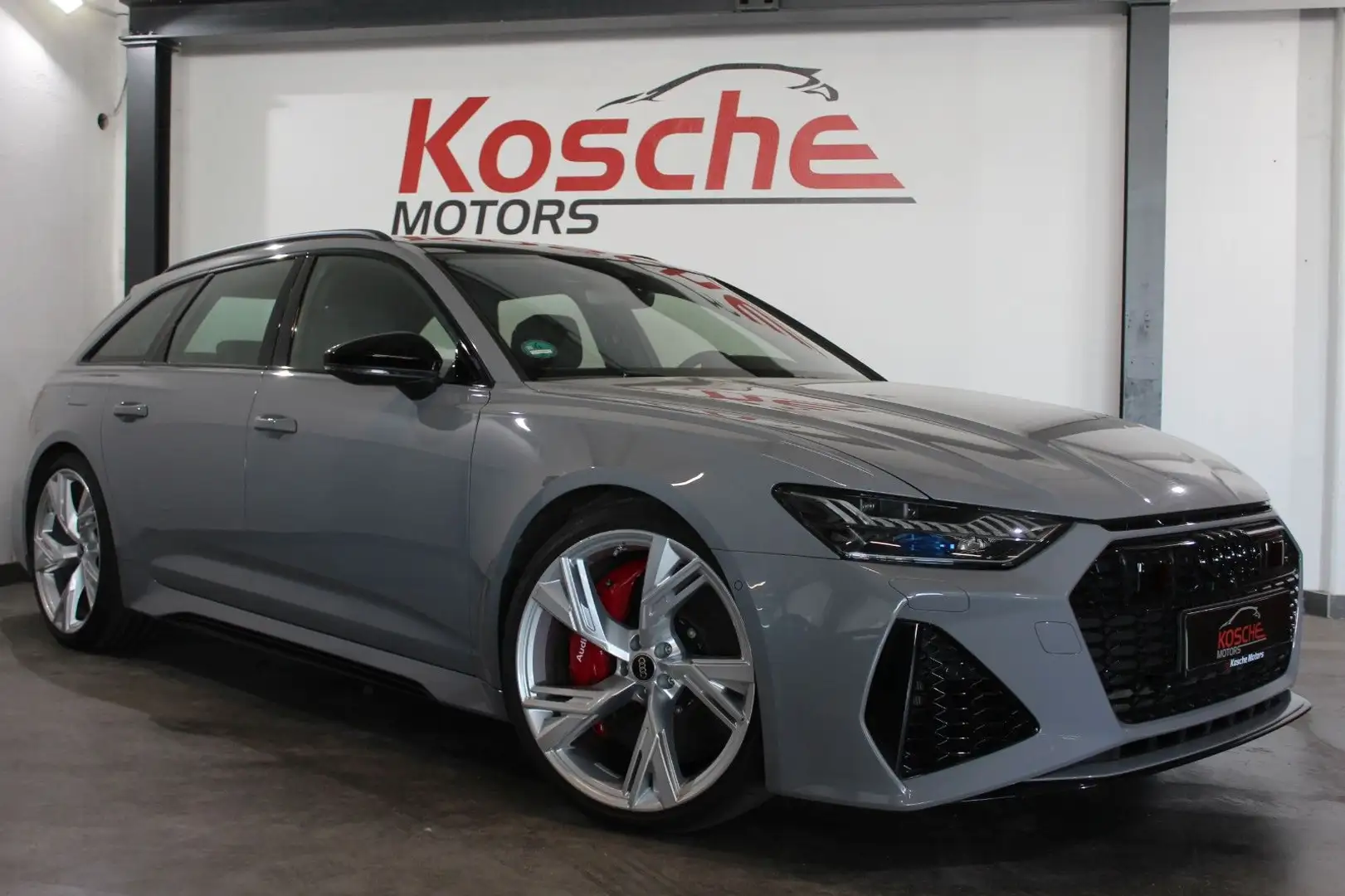 Audi RS6 Avant 4.0 TFSI quattro Laser Garantie 2027 Grijs - 1