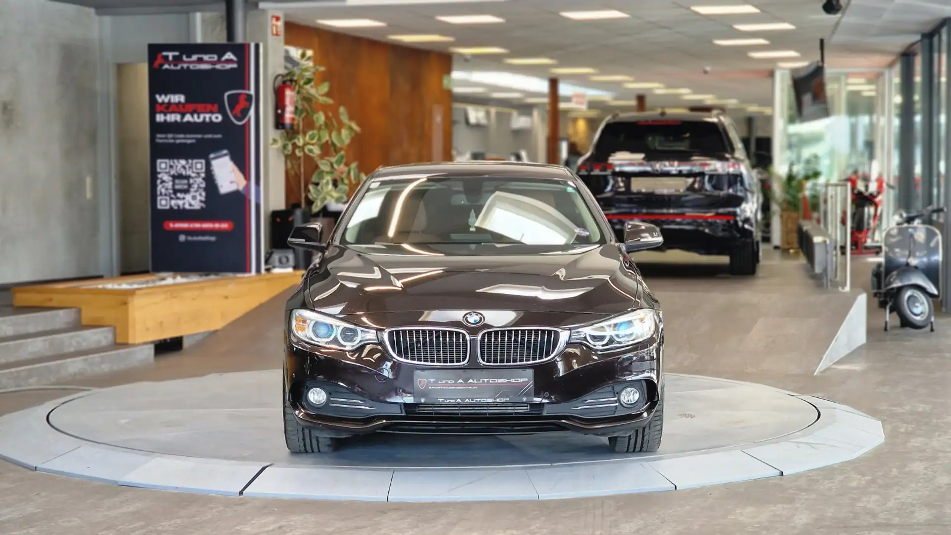 BMW 420 420d xDrive Gran Coupé Luxury Aut. *Head-up*Navi*K Braun - 2