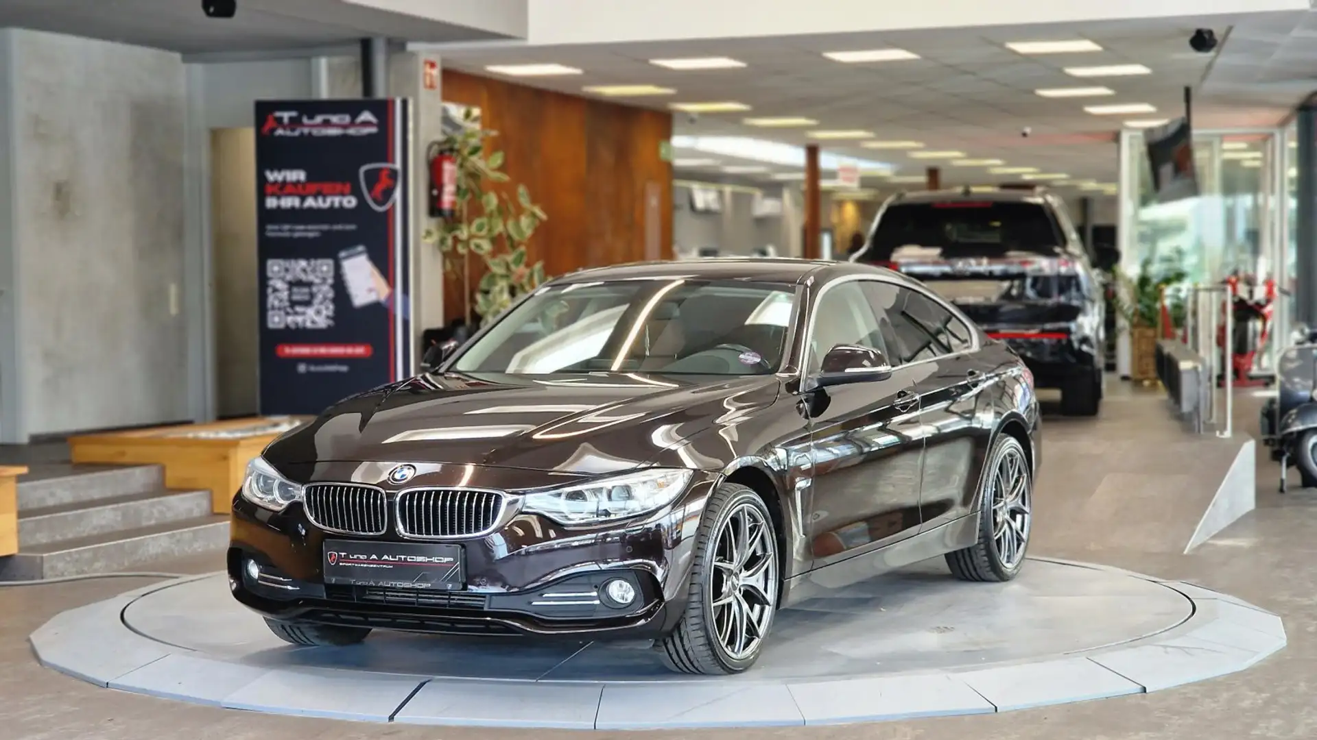BMW 420 420d xDrive Gran Coupé Luxury Aut. *Head-up*Navi*K Braun - 1