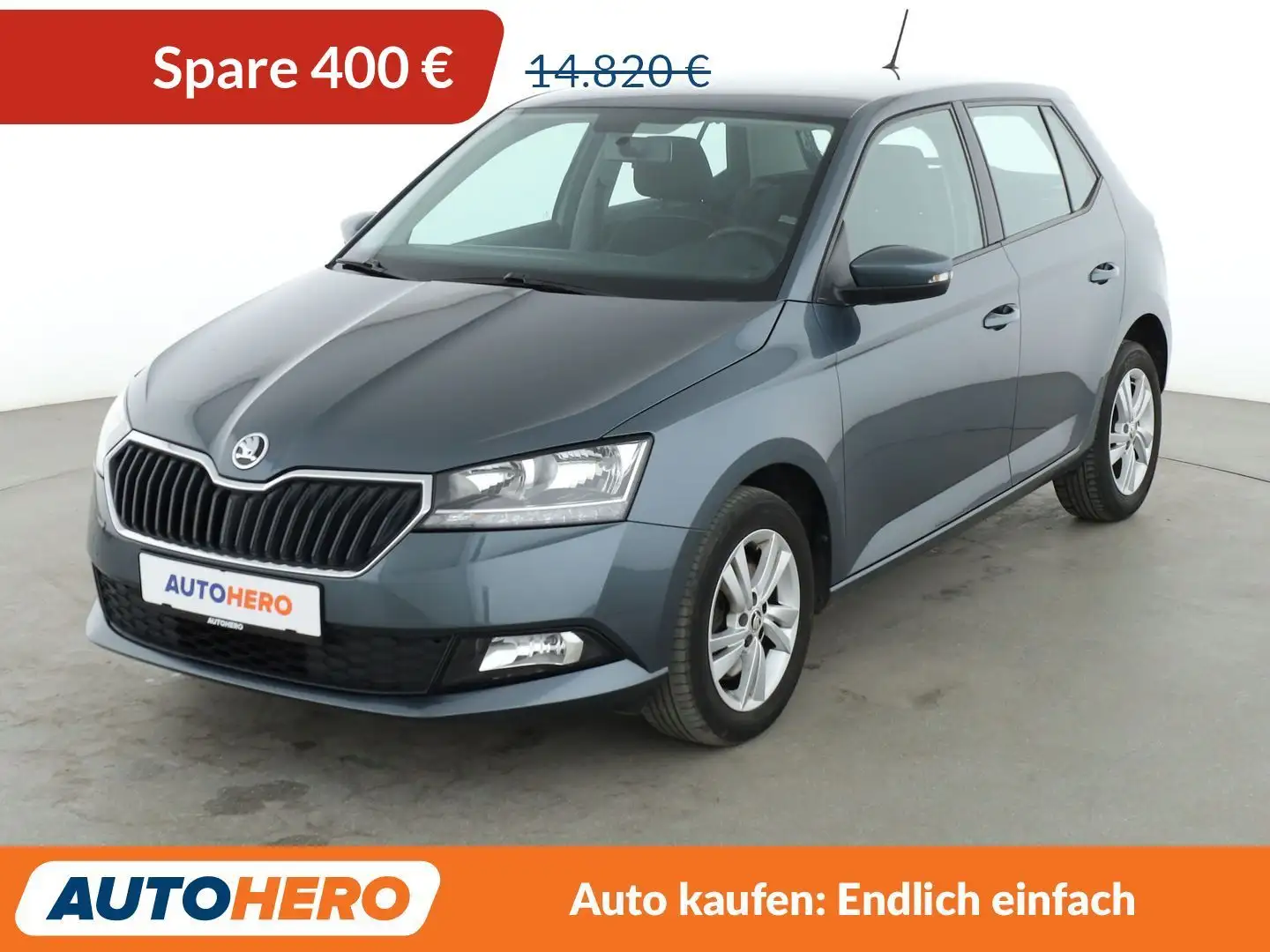Skoda Fabia 1.0 TSI Ambition Aut.*LIM*PDC*SHZ*ALU* Grau - 1
