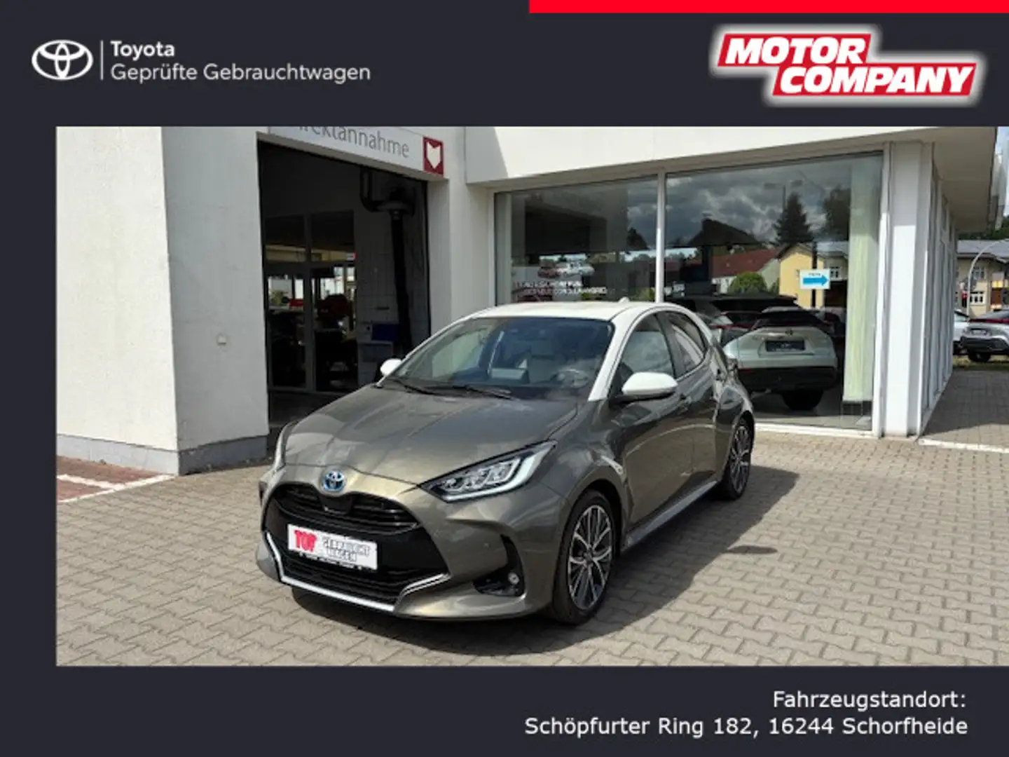 Toyota Yaris 1.5 Hybrid Elegant mit Lederausstattung aus 1. Han - 1