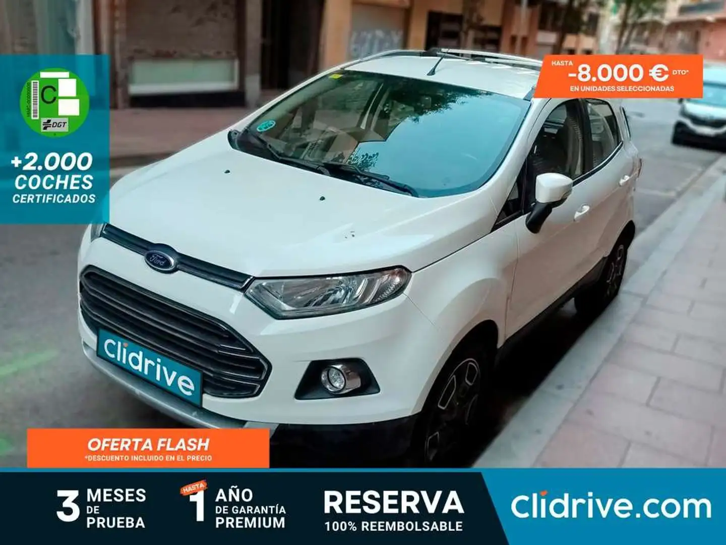 Ford EcoSport 1.0 EcoBoost 125cv Blanco - 1