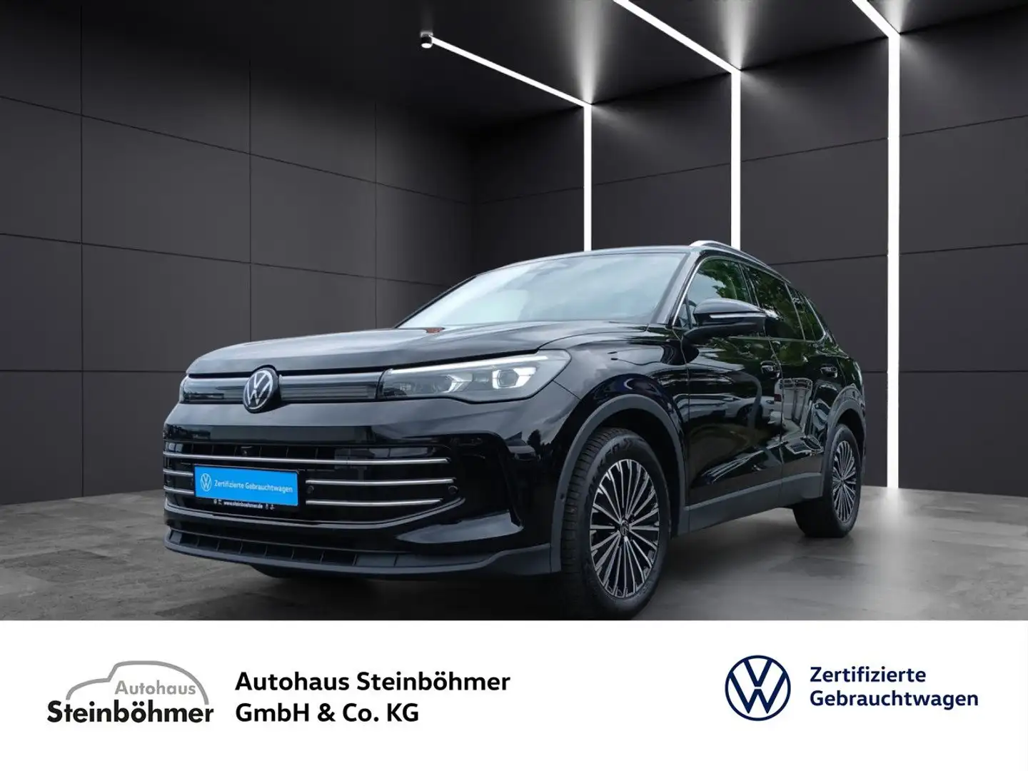 Volkswagen Tiguan Elegance 1.5eTSI DSG Navi LED AHK Kamera Noir - 1
