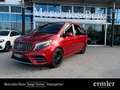 Mercedes-Benz V 300 d 4MATIC Lang Business Van AMG Allrad TOP Rot - thumbnail 1