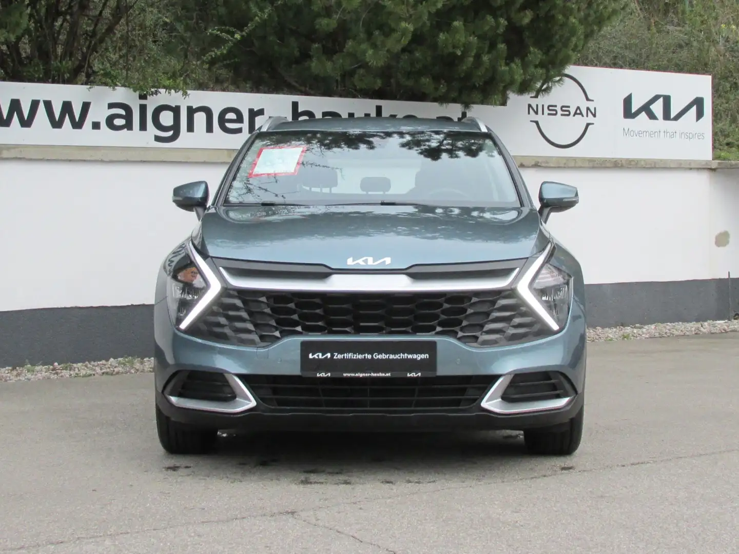 Kia Sportage 1,6 TGDI 48V DCT Silber Grau - 2