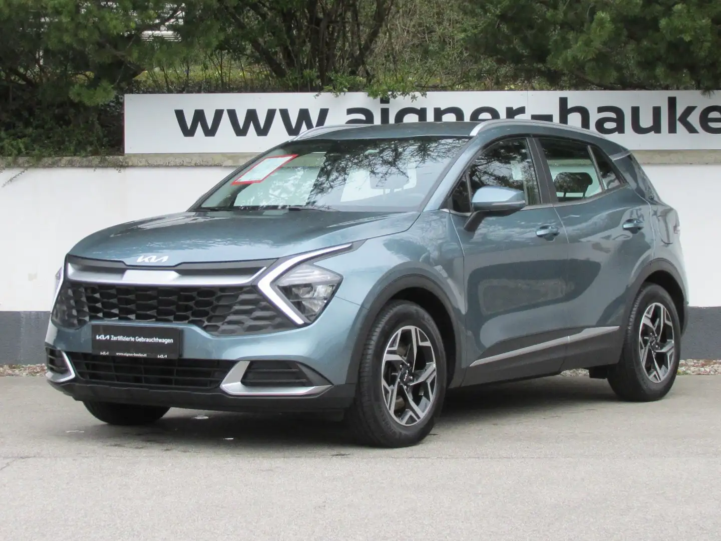 Kia Sportage 1,6 TGDI 48V DCT Silber Grau - 1