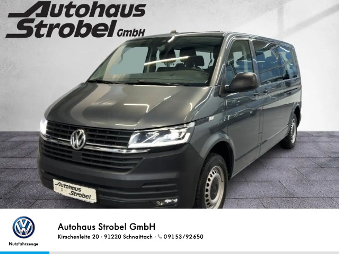 Volkswagen T6.1 2.0 TDI DSG 4M LR 8-Sitze Grau - 1