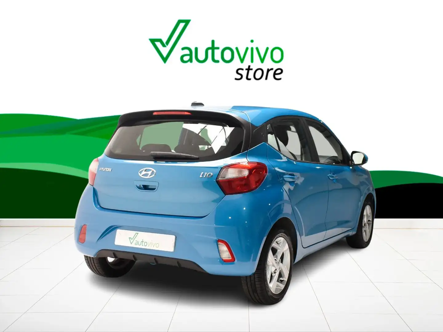 Hyundai i10 1.0 MPI Klass Azul - 2