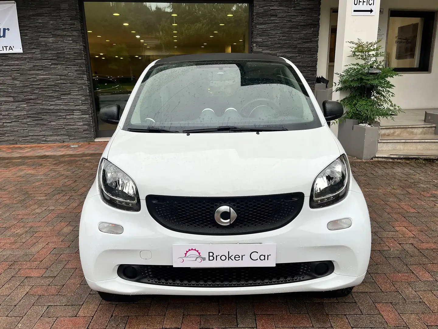smart forTwo Fortwo III 2015 1.0 Black Passion 61cv Blanc - 2