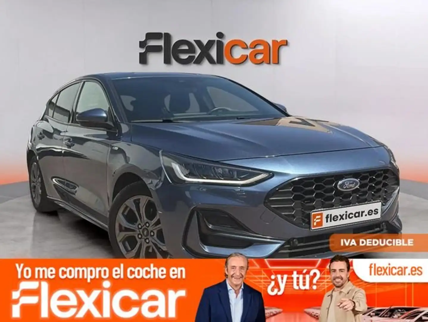 Ford Focus 1.0 Ecoboost MHEV 92kW ST-Line Azul - 1