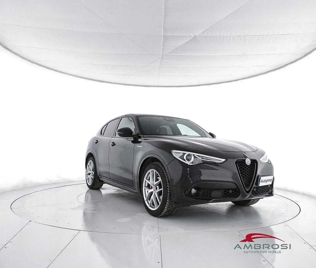Alfa Romeo Stelvio Stelvio 2.2 Turbodiesel 210 CV AT8 Q4 Veloce Tì Nero - 2