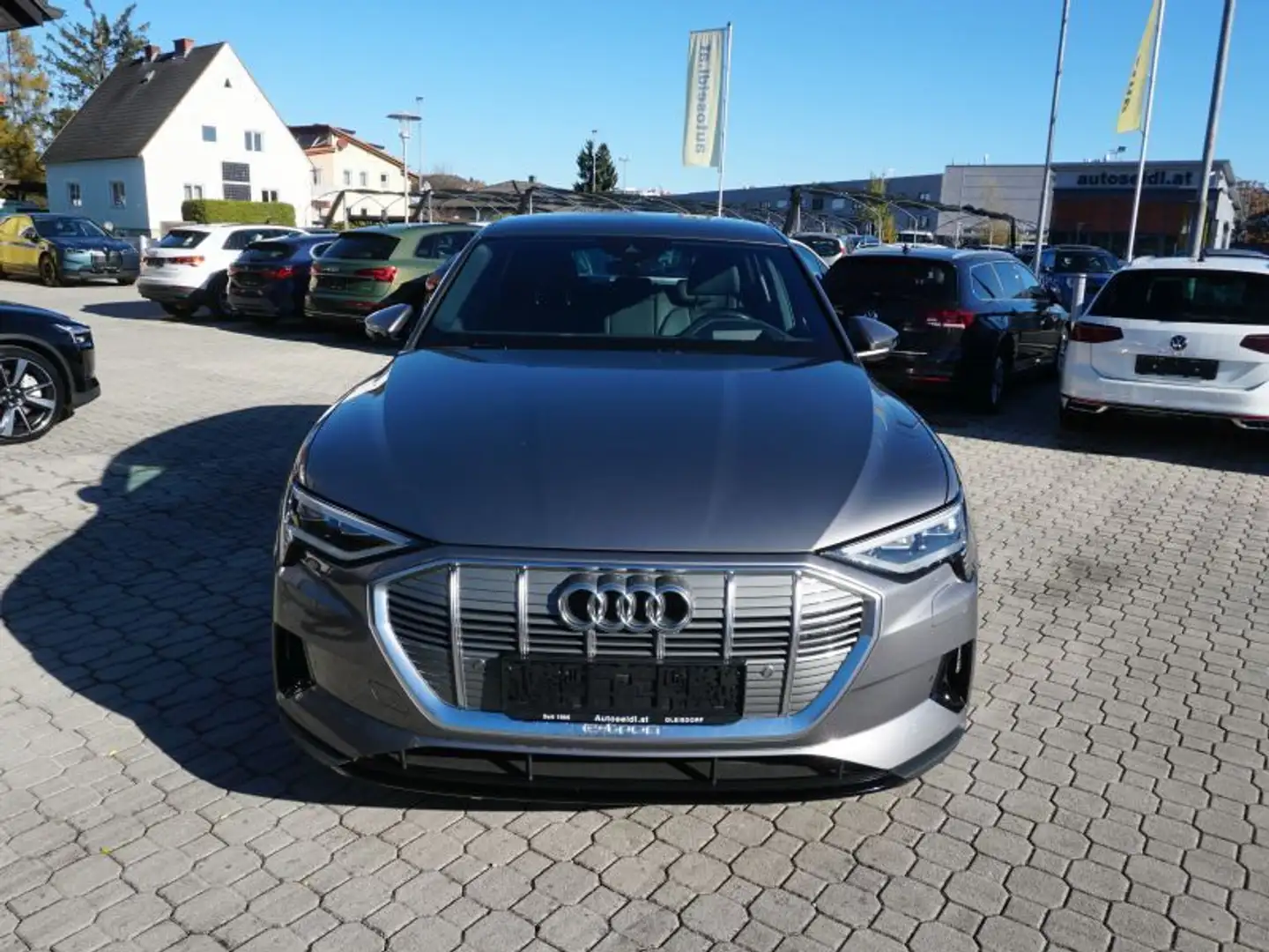 Audi e-tron 50 quattro 71kWh Business *S-LINE+MATRIX+AHV* Gris - 2