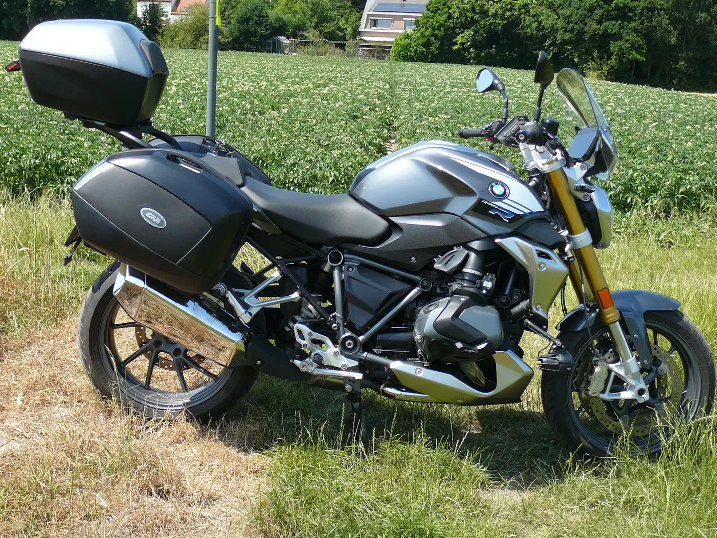 BMW R 1250 R EXCLUSIVE FULL OPTION Grijs - 2
