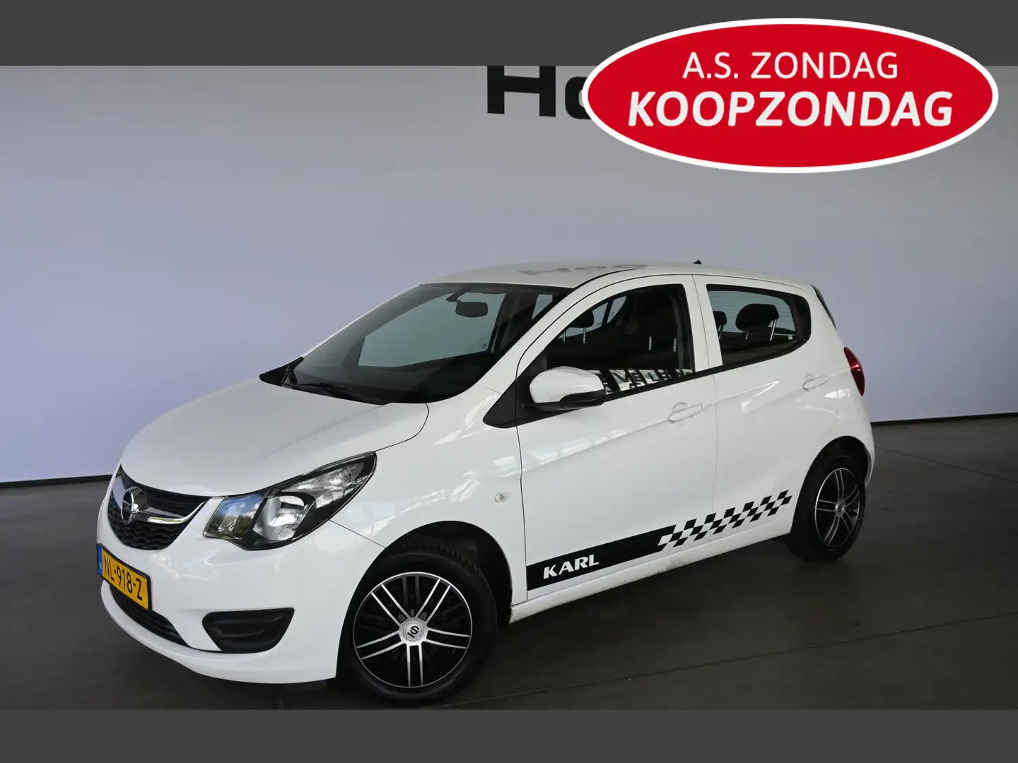 Opel Karl 1.0 ecoFLEX Edition Airco Cruise control Elektrisc Wit - 1