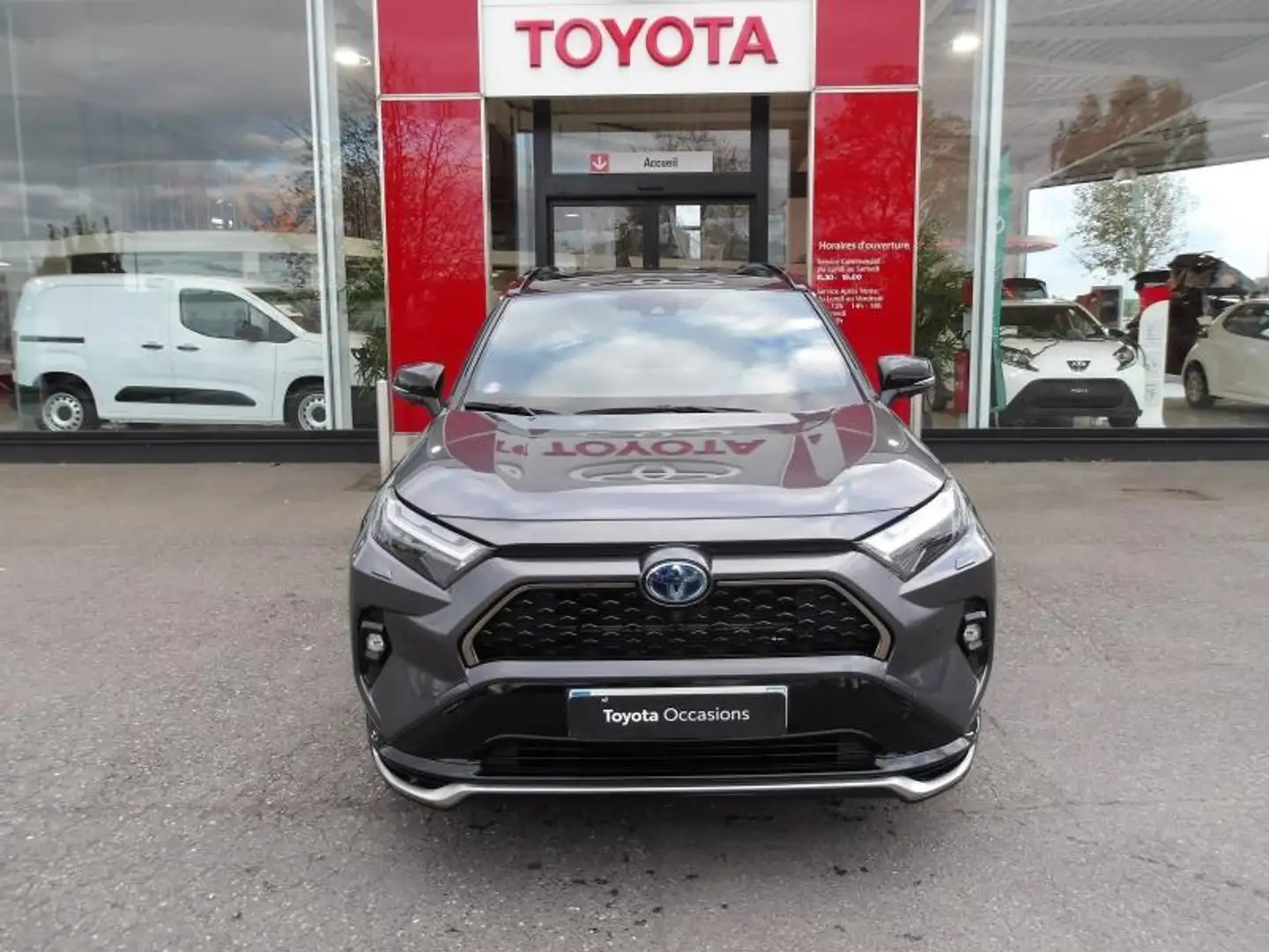Toyota RAV 4 2.5 Hybride Rechargeable 306ch Collection AWD-i MY24 Gris - 2