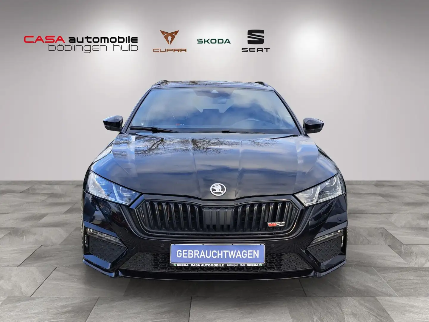 Skoda Octavia Combi RS Plus 4x4 2.0 TDI DSG AHK Panod. Schwarz - 2