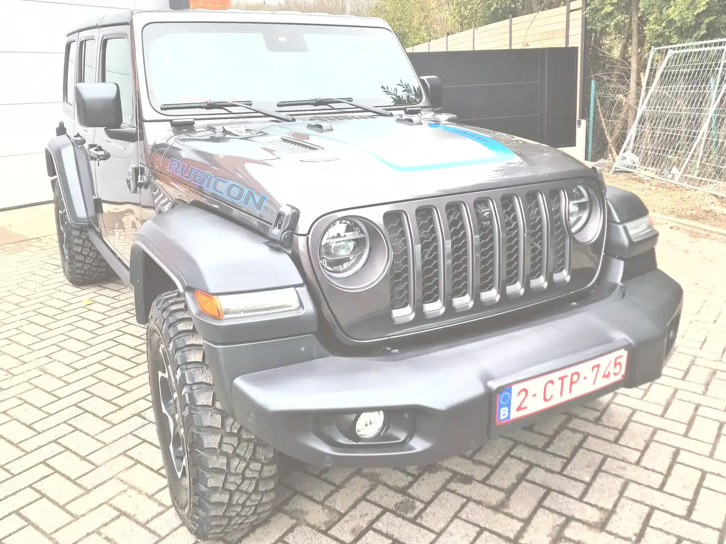 Jeep Wrangler Wrangler Unlimited 2.0 PHEV Rubicon Grijs - 1
