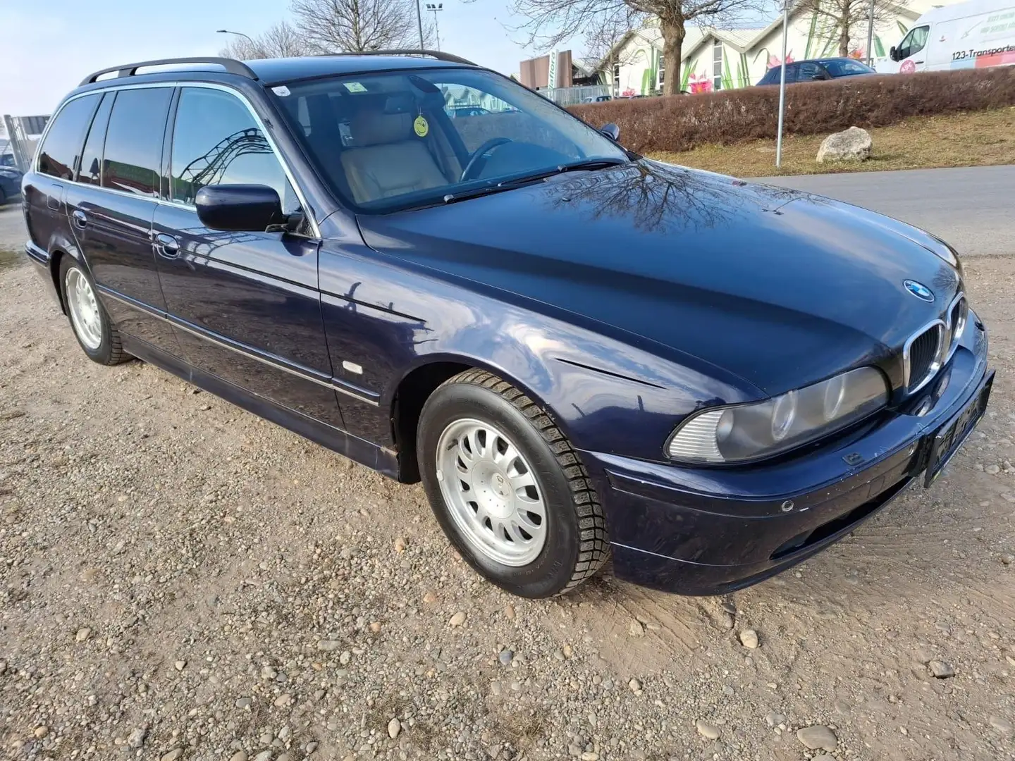 BMW 525 525d touring Leder Navi Bj.2003 1400 Modrá - 1