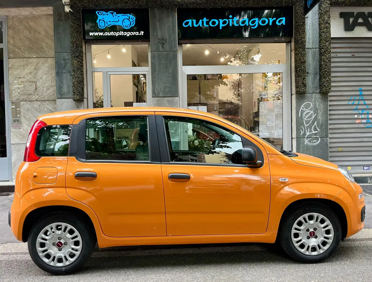 Fiat Panda Panda 1.0 firefly hybrid 5 posto Oranje - 1