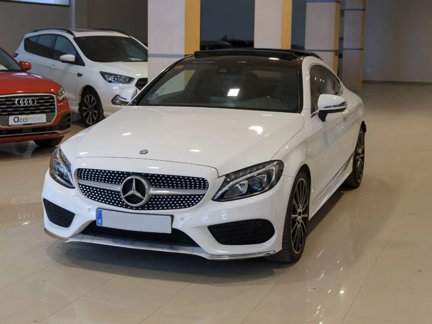 Mercedes-Benz C 220 Coupe d Blanco - 2