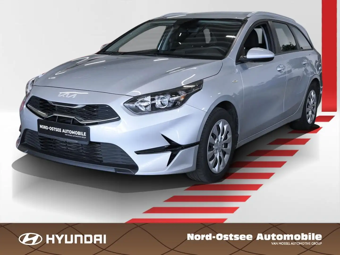 Kia Ceed SW / cee'd SW Ceed SW 1.0 PURE SpurH FLA Silber - 1