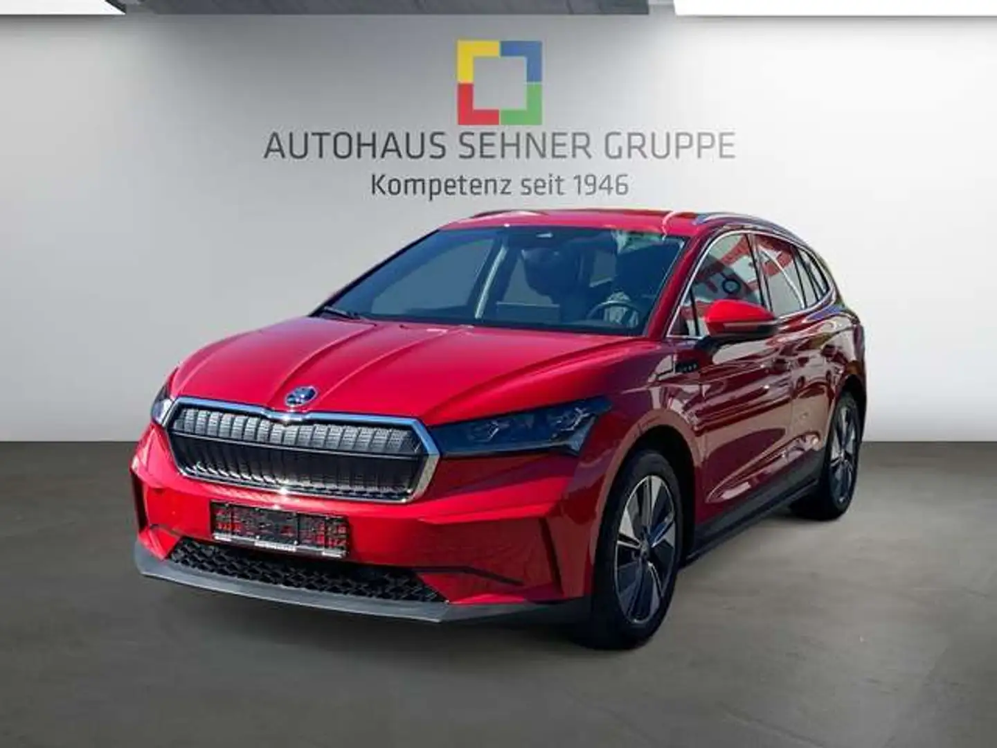 Skoda Enyaq 80x Loft +Allrad+Navi+ACC+360°-Kamera+Shz Rosso - 1