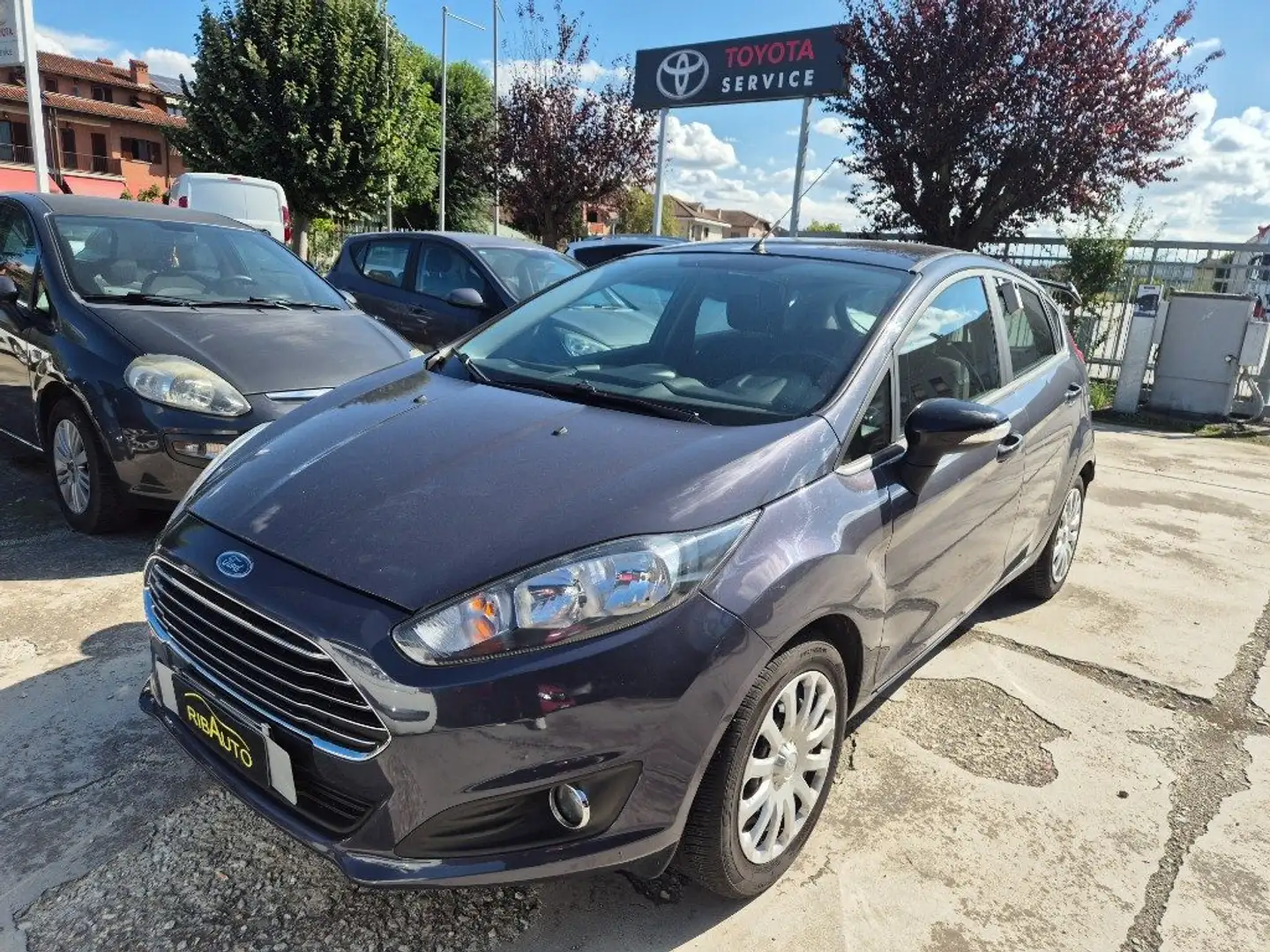 Ford Fiesta 1.5 TDCi 75CV 5 porte Black & White Edition Grigio - 1