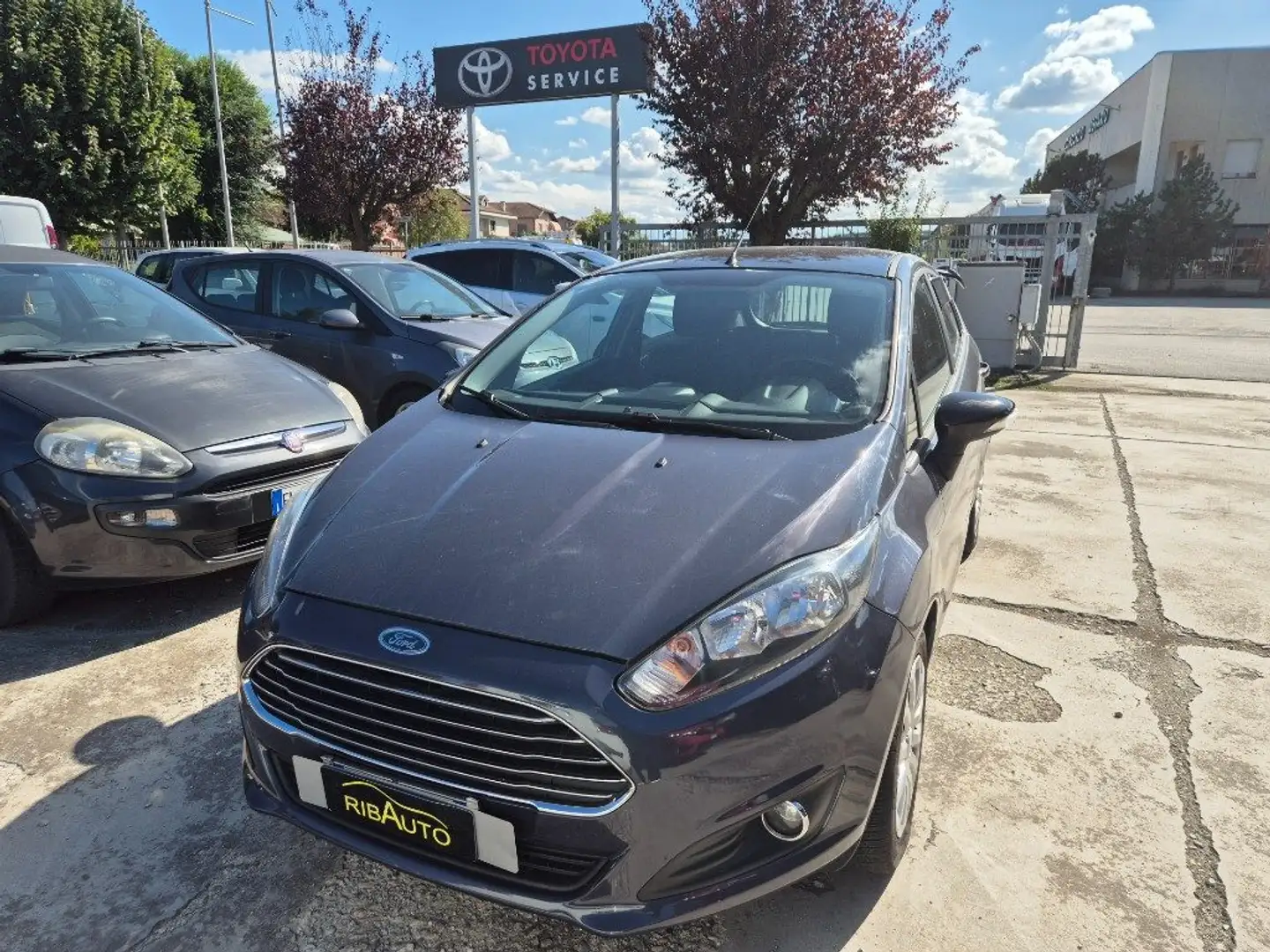 Ford Fiesta 1.5 TDCi 75CV 5 porte Black & White Edition Grigio - 2
