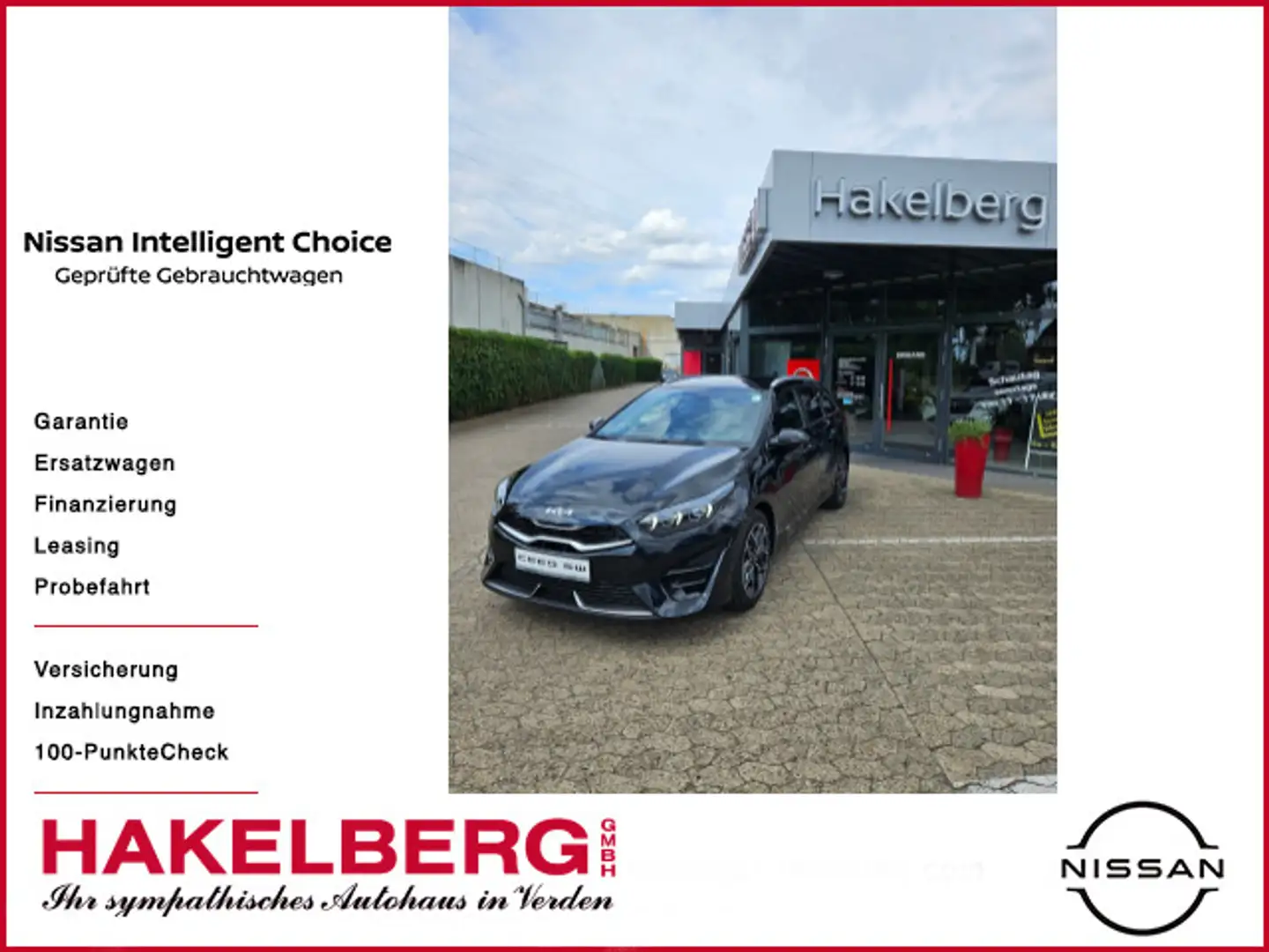 Kia Ceed SW / cee'd SW Ceed SW 1.5 T-GDI GT-Line Technologiepaket Schwarz - 1