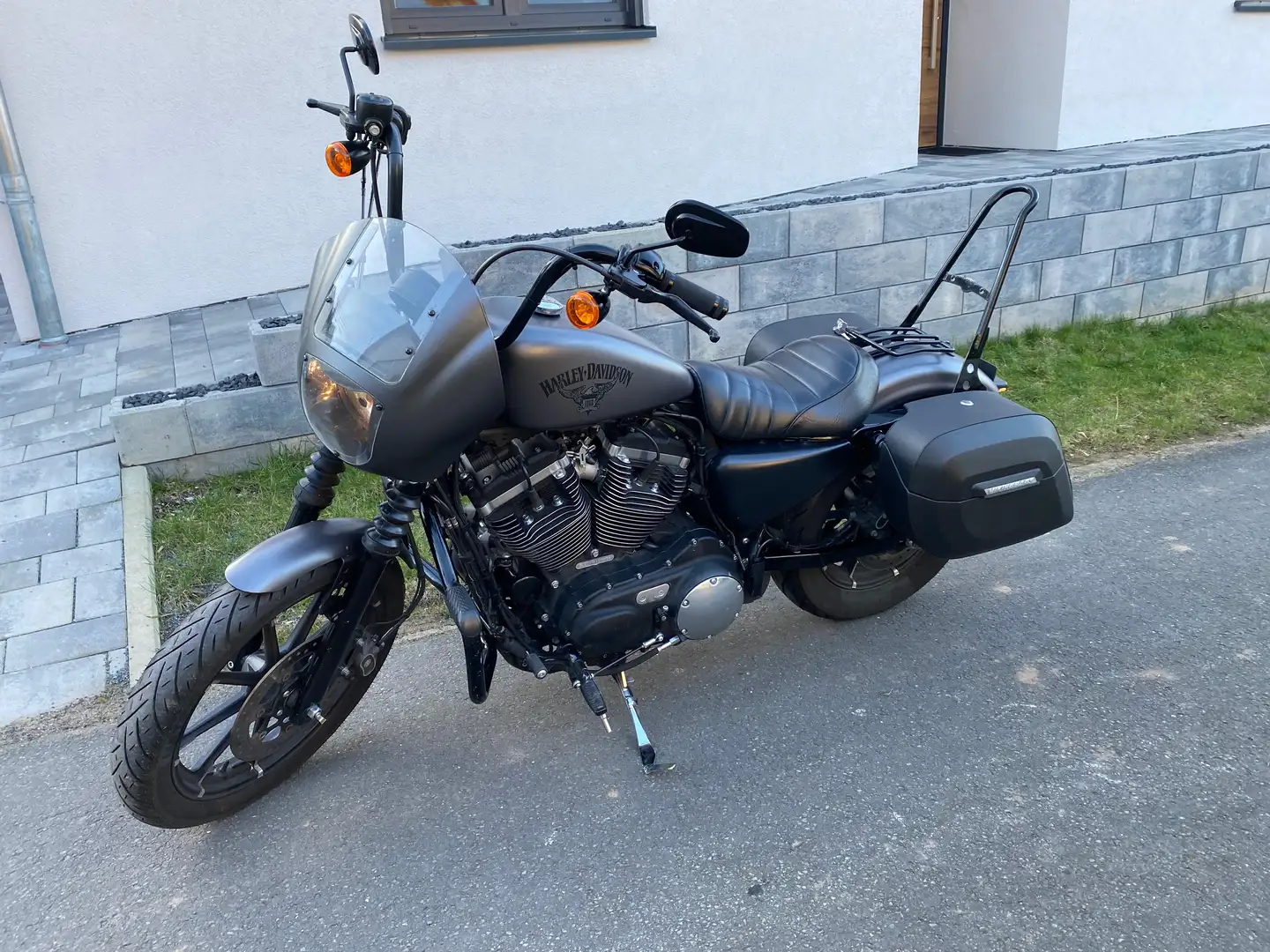 Harley-Davidson Iron 1200 Sportster Verstellbarer Auspuff Szürke - 2