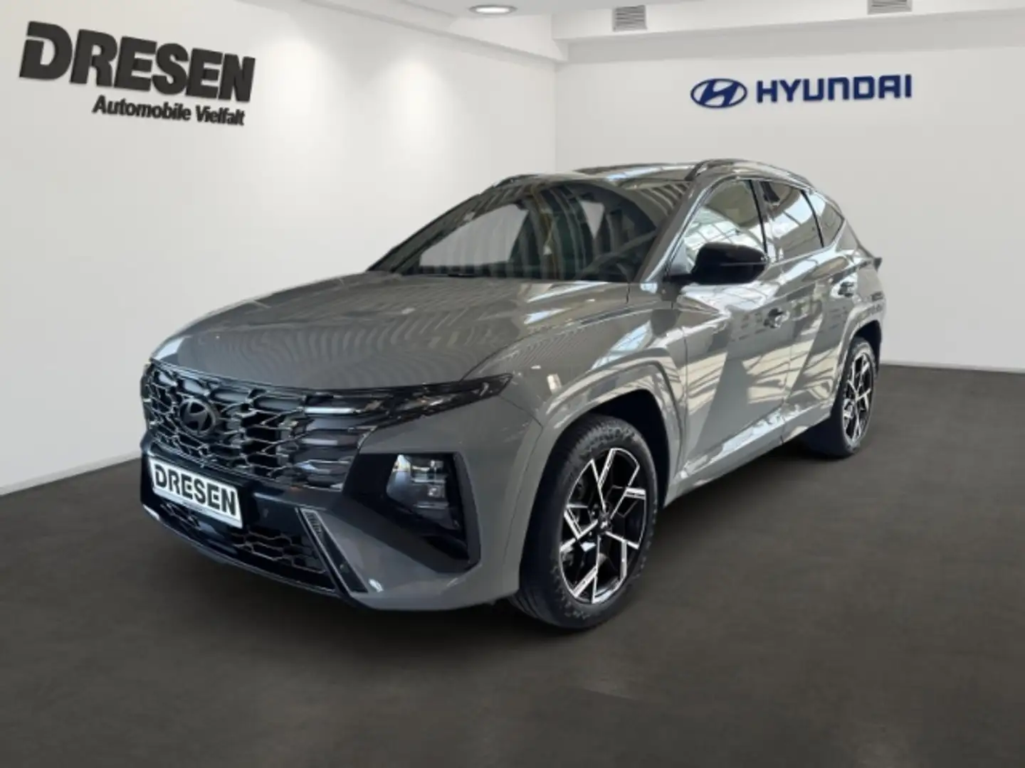 Hyundai TUCSON 1.6 N Line/Digital Key/Navi/Rückfahrkamera/Klimaau Grau - 1
