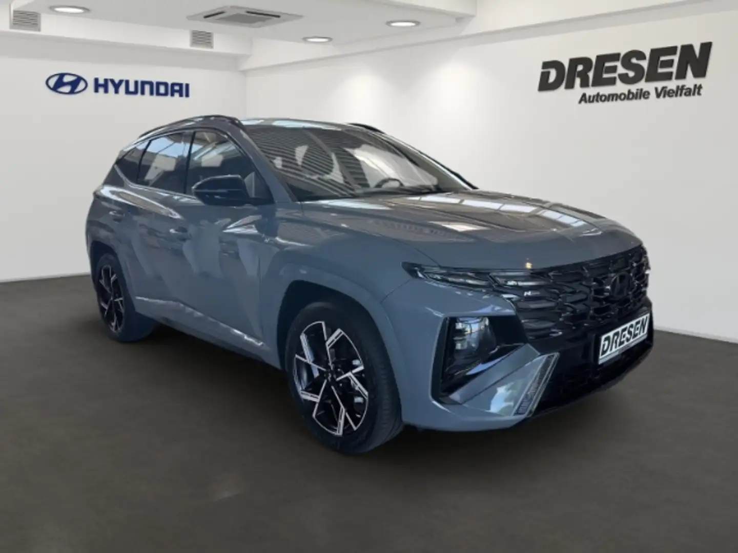 Hyundai TUCSON 1.6 N Line/Digital Key/Navi/Rückfahrkamera/Klimaau Grau - 2
