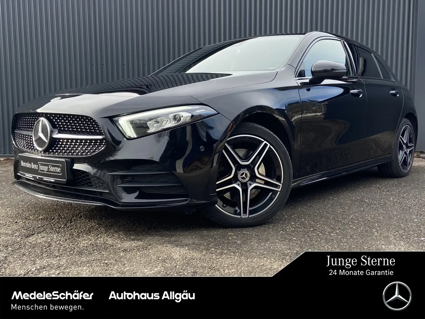 Mercedes-Benz A 250 A 250 e Kompakt AMG Night Keyless Sound Led Kam Schwarz - 1
