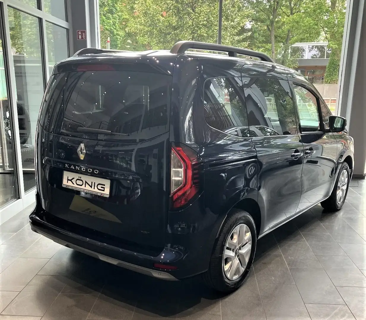 Renault Kangoo E-TECH 100% el. Paket Equilibre EV45 AC22 Blau - 2
