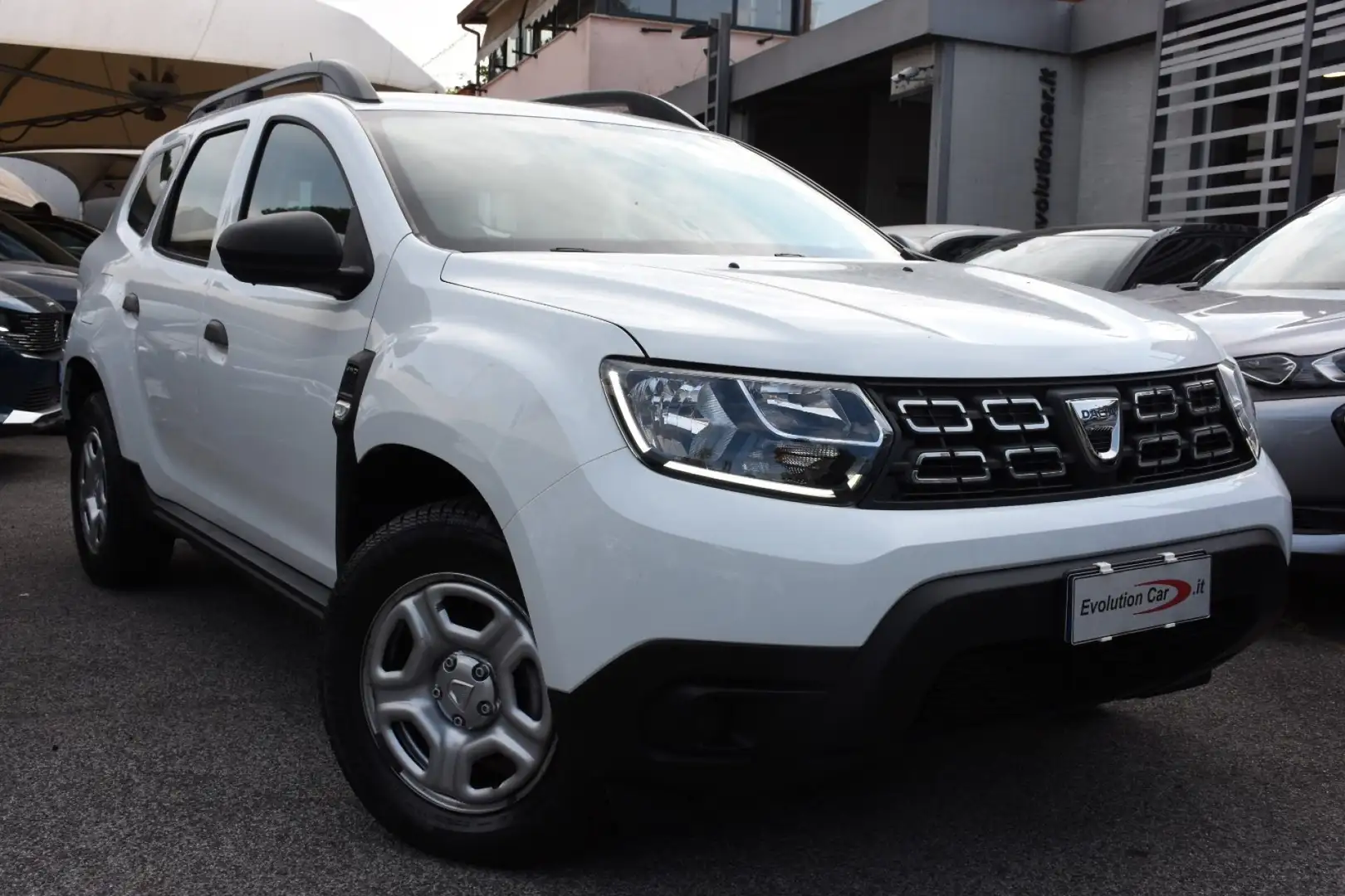 Dacia Duster 1.5 Blue dCi 8V 115 CV 4x4 *CLIMA*NAVI*CARPLAY* Bianco - 2