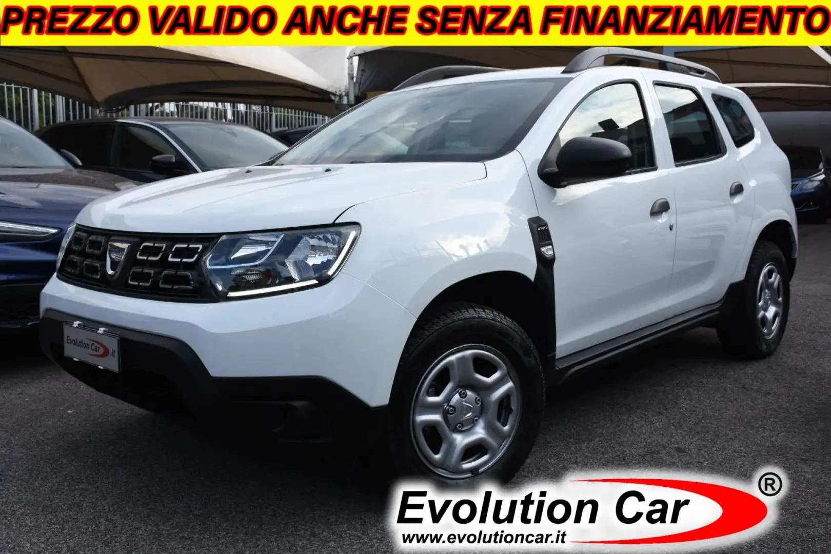 Dacia Duster 1.5 Blue dCi 8V 115 CV 4x4 *CLIMA*NAVI*CARPLAY* Bianco - 1
