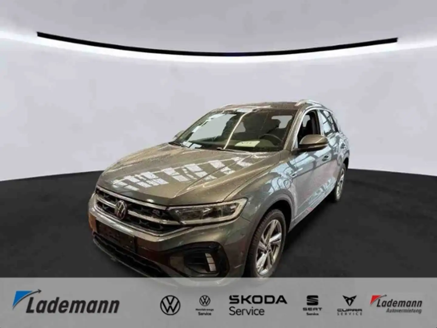 Volkswagen T-Roc 1.5 TSI DSG R-LINE AHK+KAMERA+LED+NAVI+ACC Grau - 1
