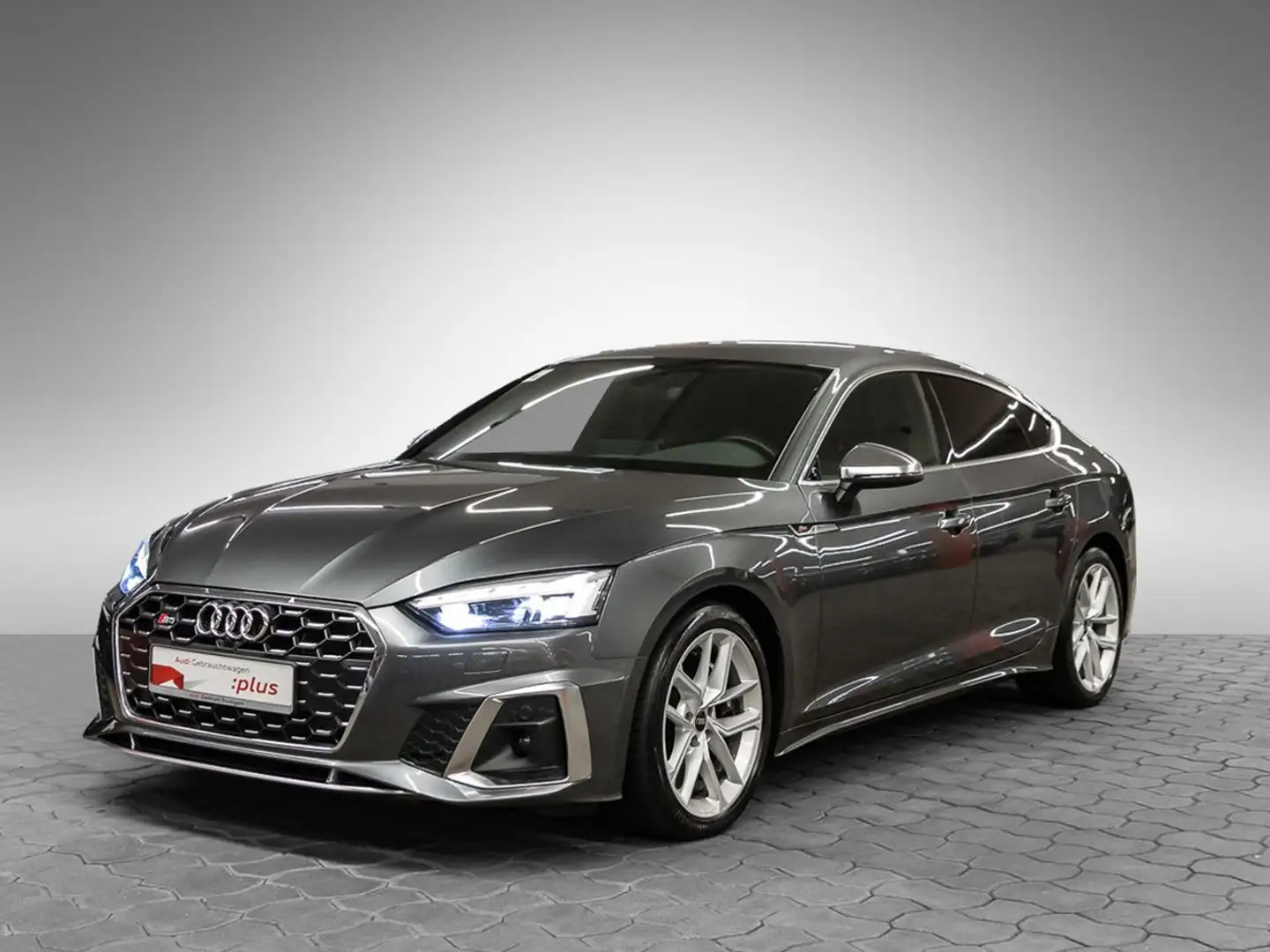 Audi S5 3.0 TDI quattro Matrix Navi Kamera Gris - 2