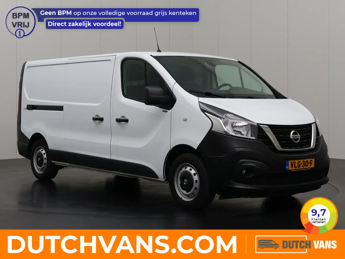 Nissan NV300 2.0DCi 120PK Lang | Airco | Cruise | 3-Persoons | Wit - 1