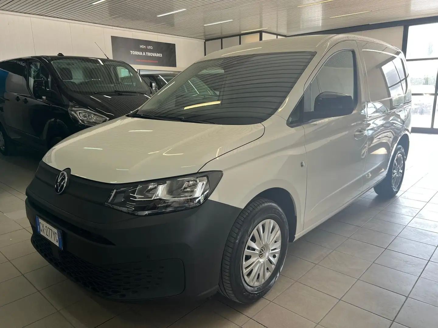 Volkswagen Caddy 2.0 TDI 75cv CARGO KM 4.000 AZIENDALE - PREZZO+IVA Bianco - 1