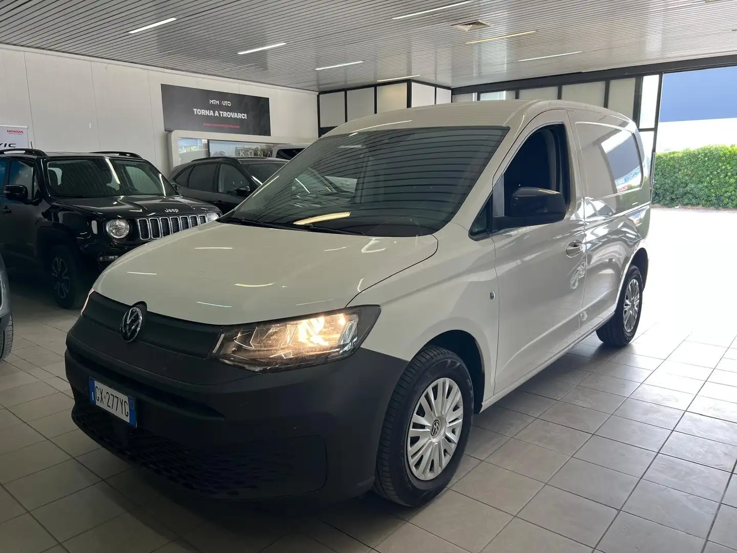 Volkswagen Caddy 2.0 TDI 75cv CARGO KM 4.000 AZIENDALE - PREZZO+IVA Blanc - 1