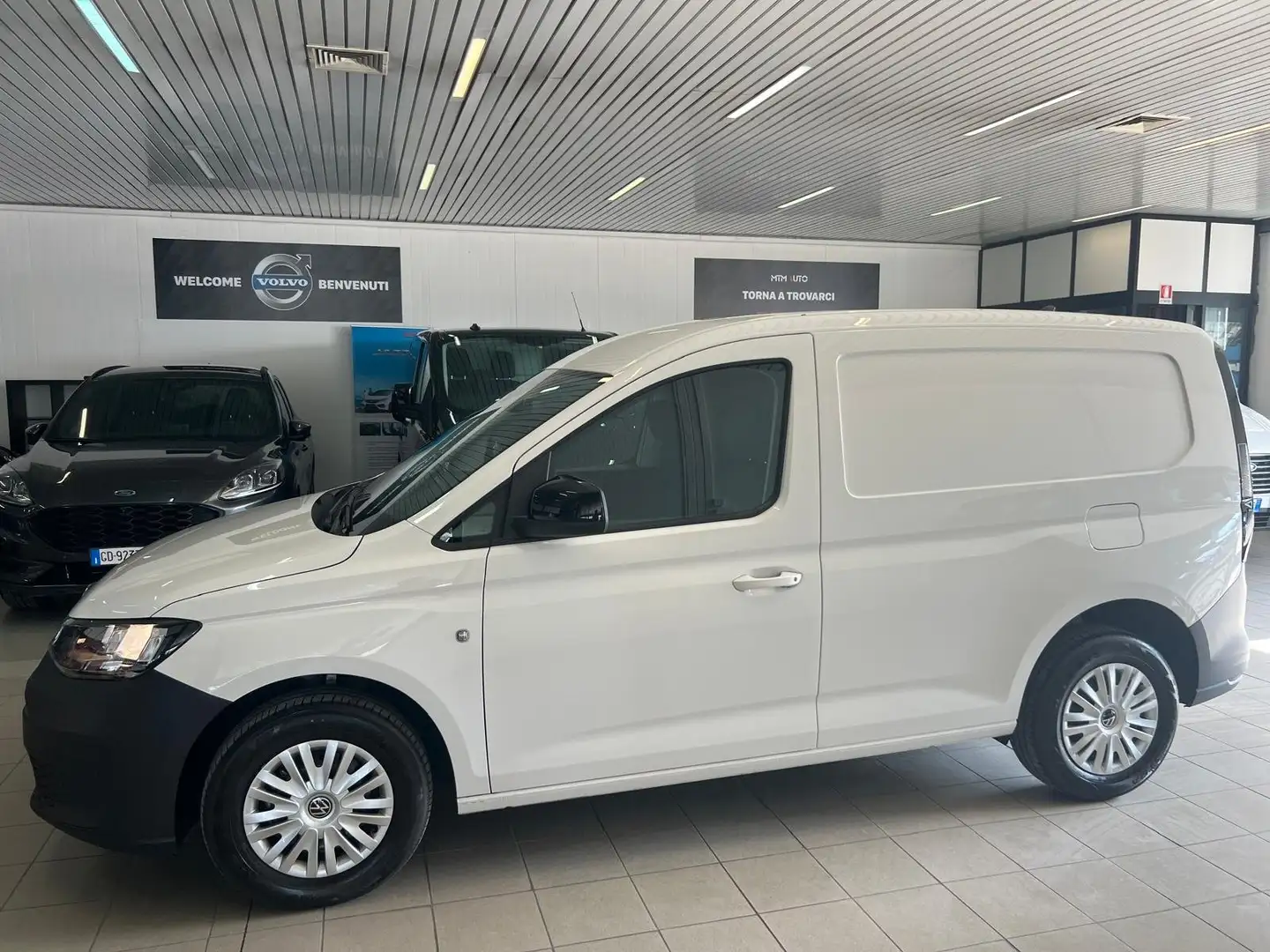 Volkswagen Caddy 2.0 TDI 75cv CARGO KM 4.000 AZIENDALE - PREZZO+IVA Bianco - 2