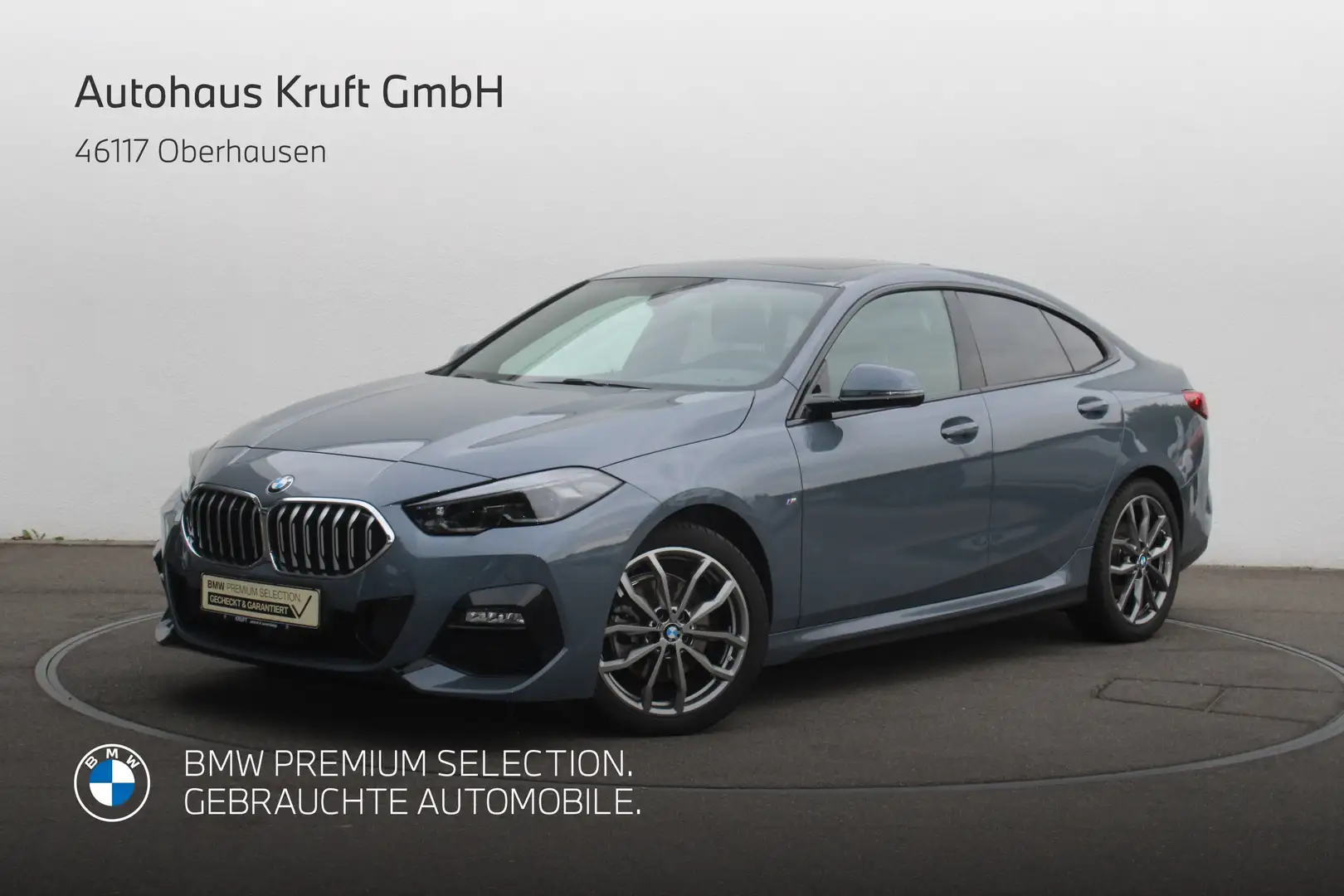BMW 218 i Gran Coupé M SPORT+AUTOM+LCPROF+PANO+KAMERA+ACC+ Grau - 2