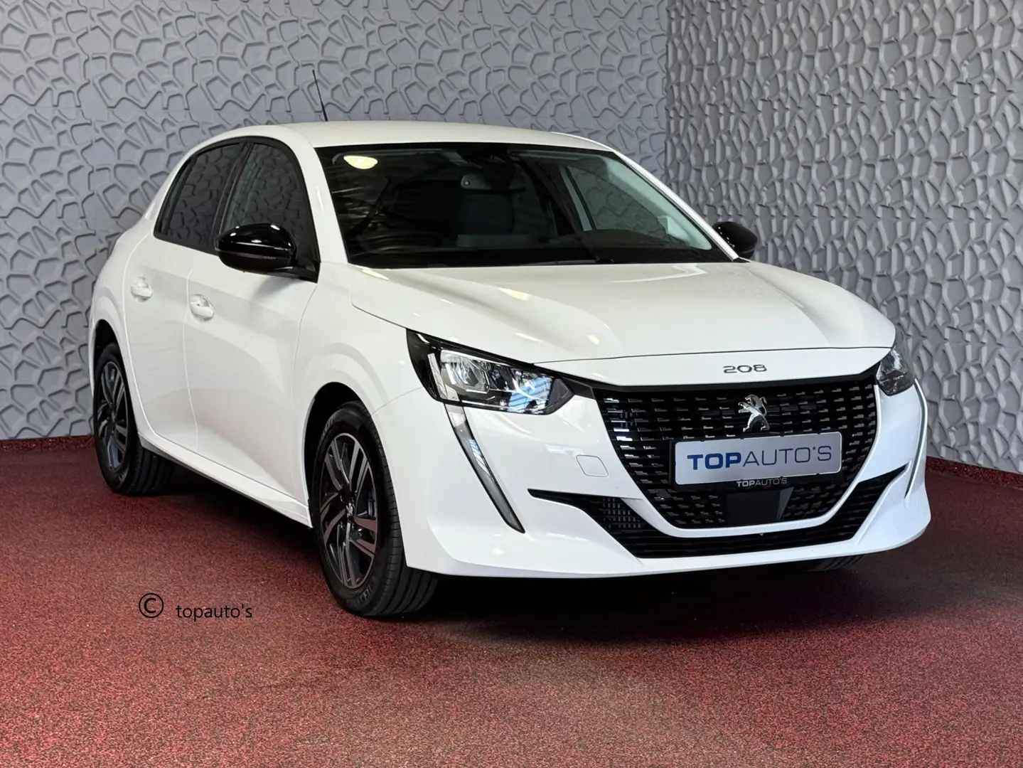 Peugeot 208 1.2 ALLURE VIR.COCKPIT ✅100PK ✅CARPLAY NAVI LMV LE Wit - 1