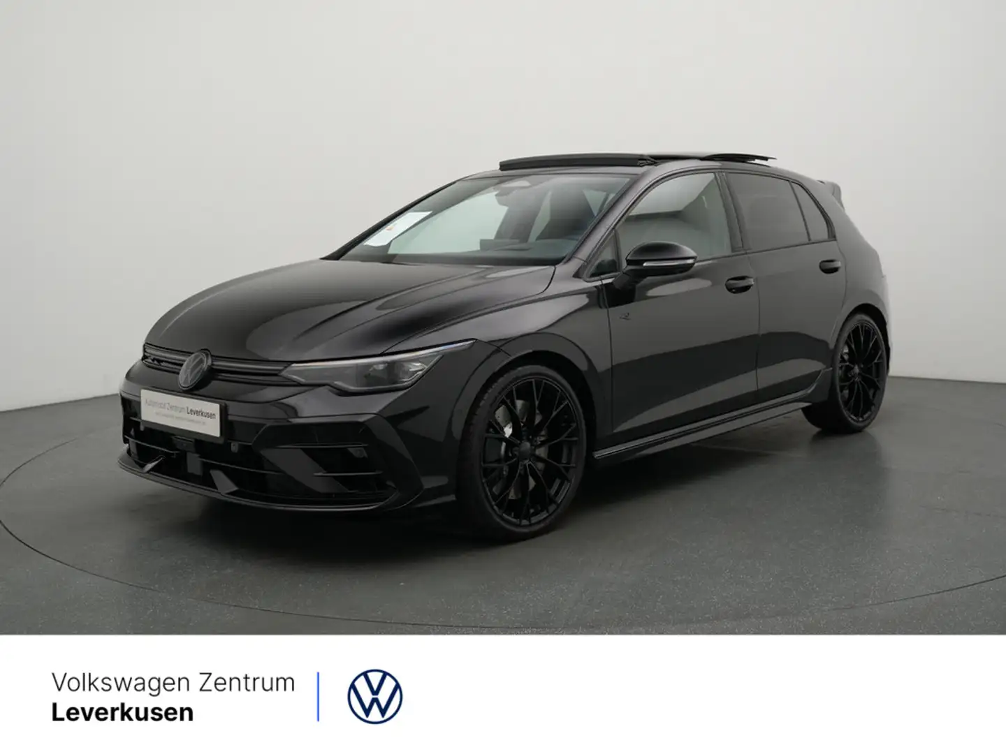 Volkswagen Golf R Black Edition PANO HUD AHK 360° ACC MA Noir - 1