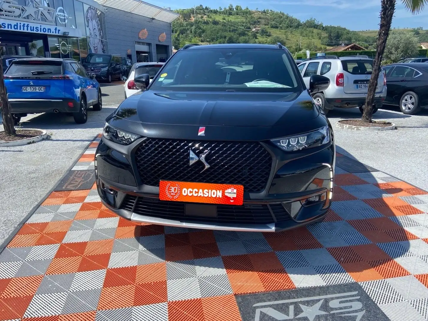 DS Automobiles DS 7 Crossback BlueHdi 130 EAT8 PERFORMANCE LINE + 1Â°Main Noir - 2